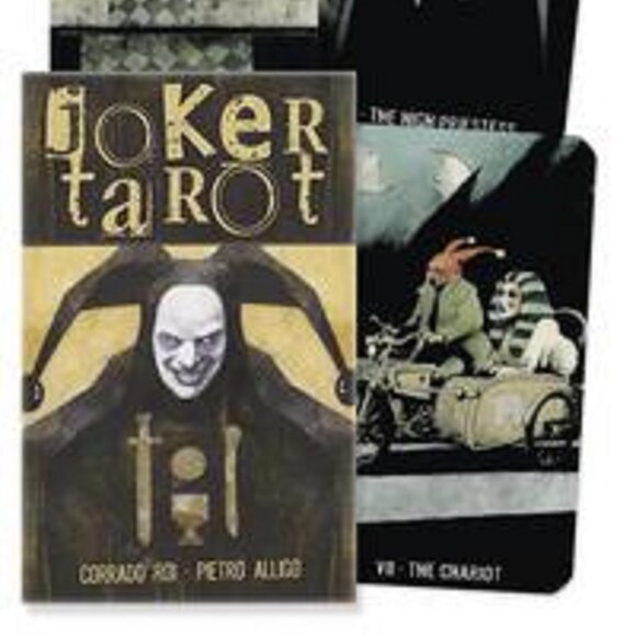 Joker Tarot, archetypes, Corrado Roi, beginner deck, deck and guidebook, gift - Picture 1 of 6